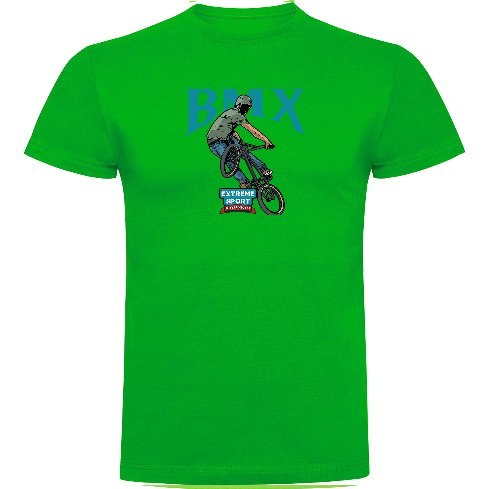 T Shirt BMX BMX Extreme Krotki Rekaw Czlowiek