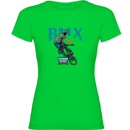 T Shirt BMX BMX Extreme Manche Courte Femme
