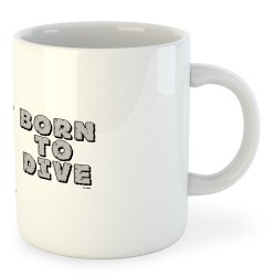 Kopp 325 ml Dykning Born To Dive