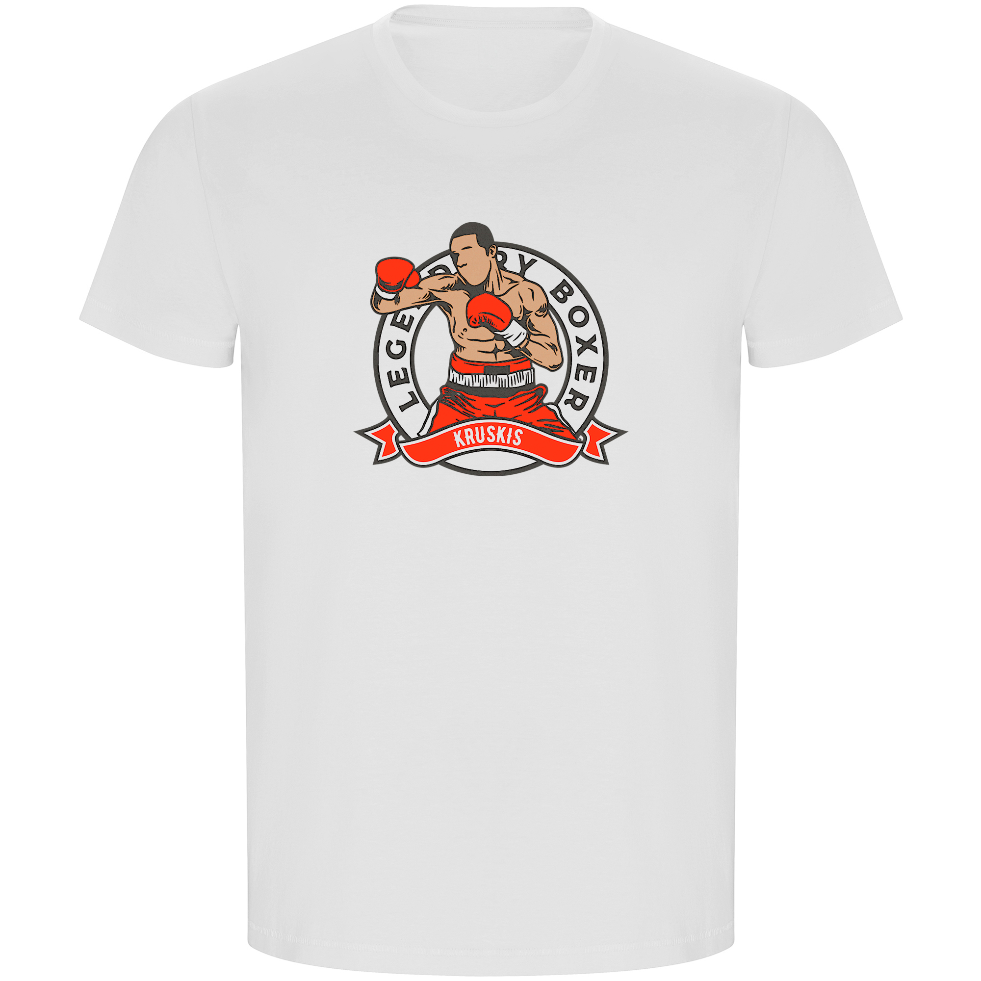 T Shirt ECO Boksen Legendary Boxer Korte Mowen Man