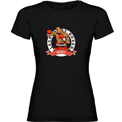 T Shirt Pugilato Legendary Boxer Manica Corta Donna
