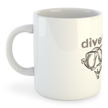 Taza 325 ml Buceo Dive!