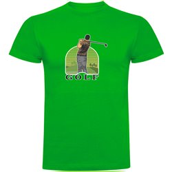 T Shirt Golf Golfer Kortarmad Man