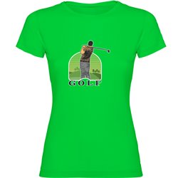 T shirt Golf Golfer Short Sleeves Woman