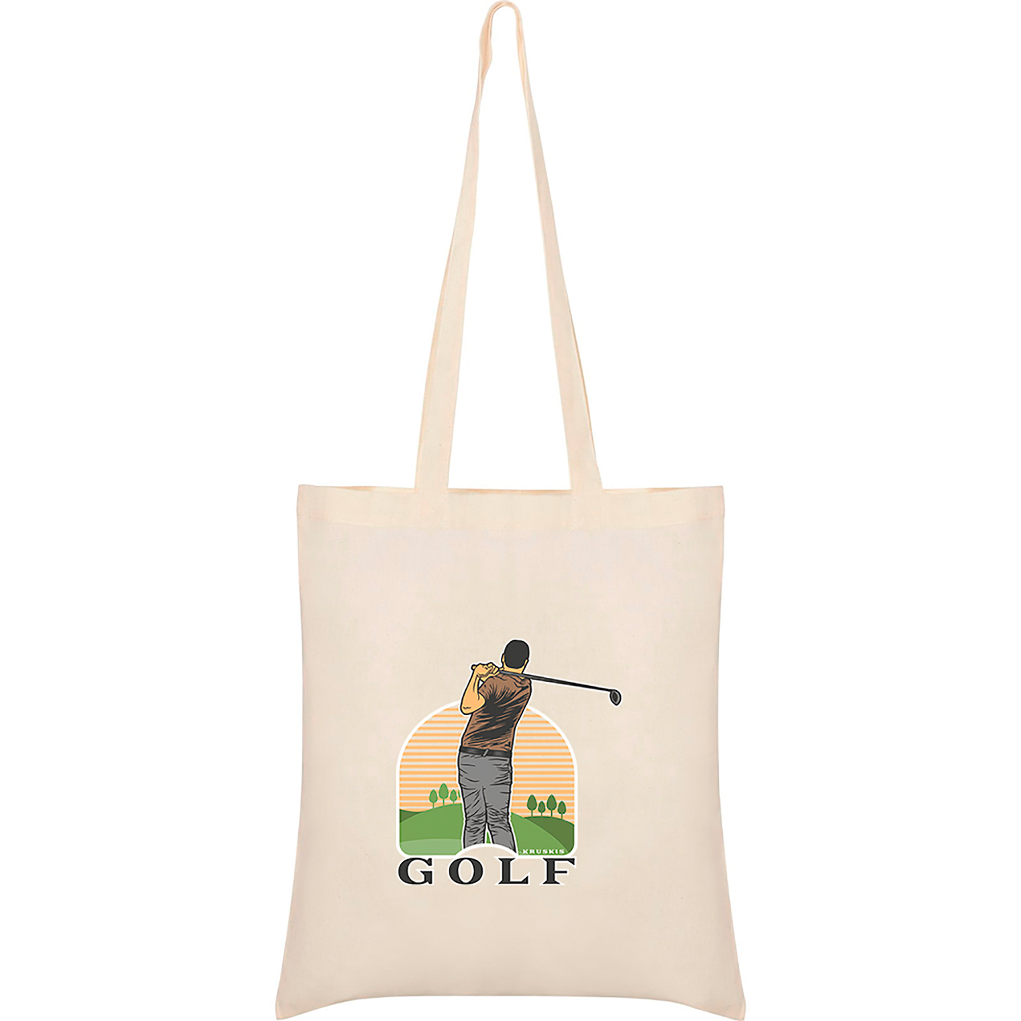 Bolsa Algodon Golf Golfer