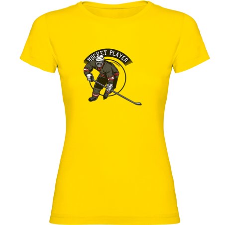 T Shirt Hockey Best Player Manche Courte Femme