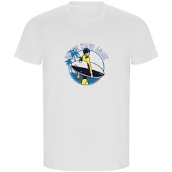 T Shirt ECO Surf On the Wave Short Sleeves Man