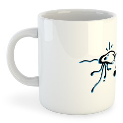 Mug 325 ml Diving Medusa