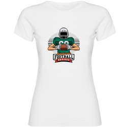 T Shirt Rugby Ready Manica Corta Donna