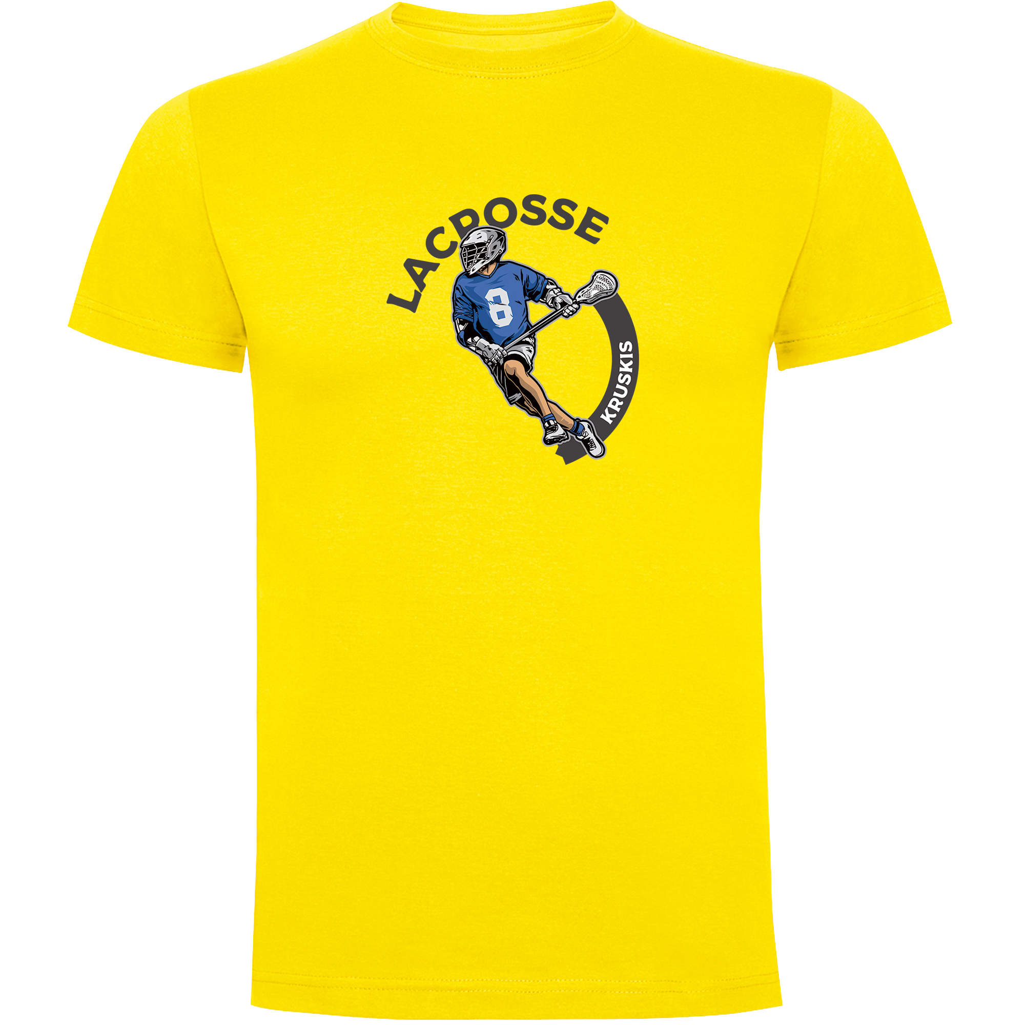 T Shirt Lacrosse Lacrosse Player Krotki Rekaw Czlowiek