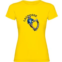 T Shirt Lacrosse Lacrosse Player Manche Courte Femme