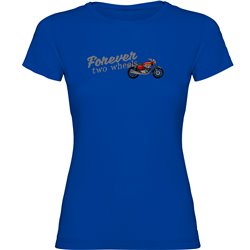 Camiseta Motociclismo Forever Manga Corta Mujer