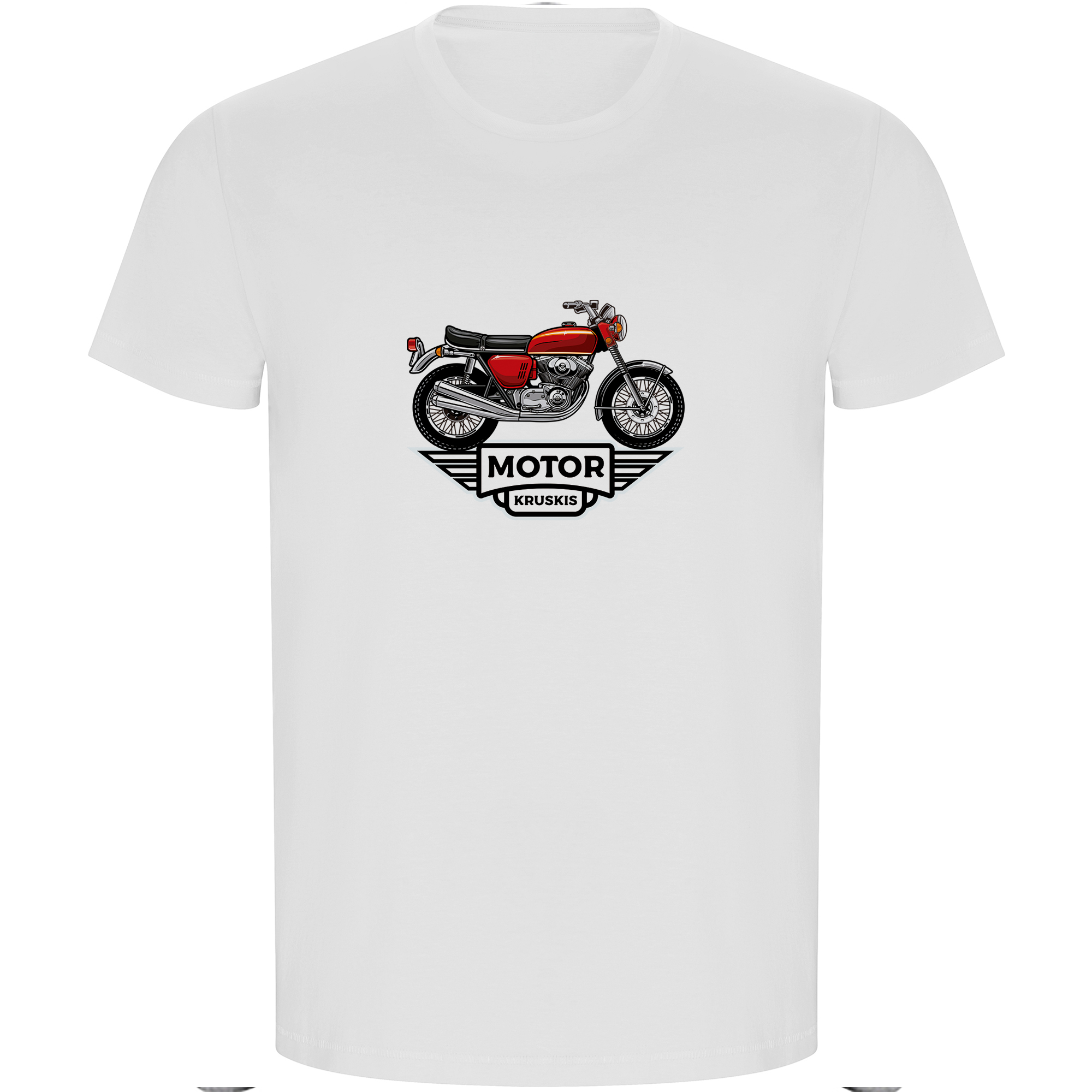 T Shirt ECO Motorcykelakning Motor Kortarmad Man