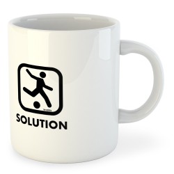Mug 325 ml Soccer Problem Solution Play Football