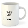Mug 325 ml Diving Diver DNA