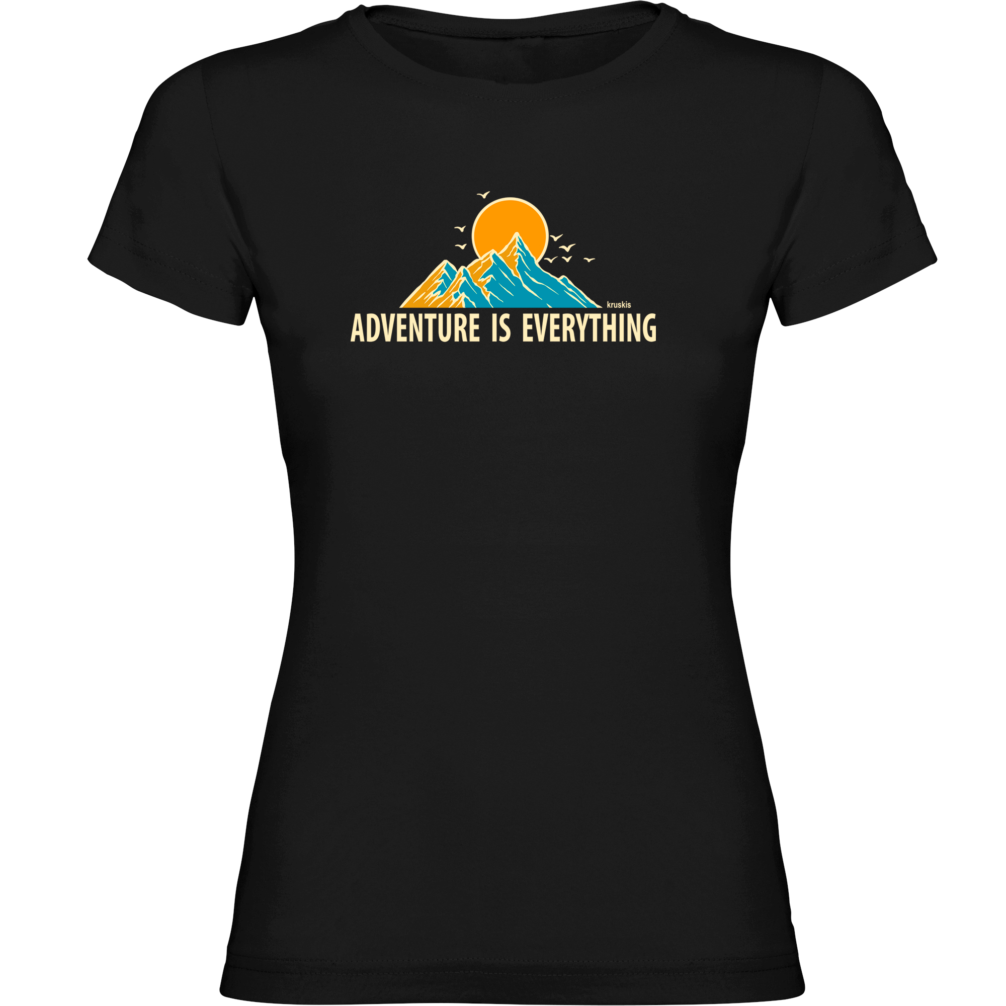 T shirt Trekking Adventure is Everything Short Sleeves Woman