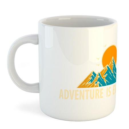 Mug 325 ml Trekking Adventure is Everything
