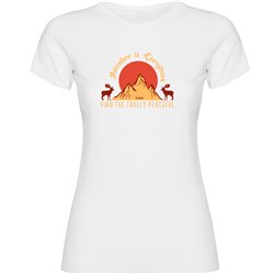 T Shirt Randonnee Find the Trully Manche Courte Femme