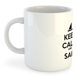 Mug 325 ml Nautical Keep Calm and Sail