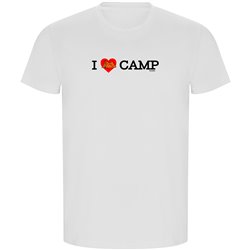 T Shirt ECO Trekking I Love Camp Krotki Rekaw Czlowiek