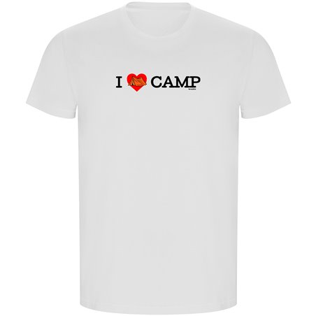 T Shirt ECO Randonnee I Love Camp Manche Courte Homme