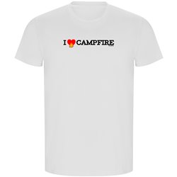 T Shirt ECO Randonnee I Love Campfire Manche Courte Homme