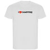 T Shirt ECO Trekking I Love Campfire Manica Corta Uomo
