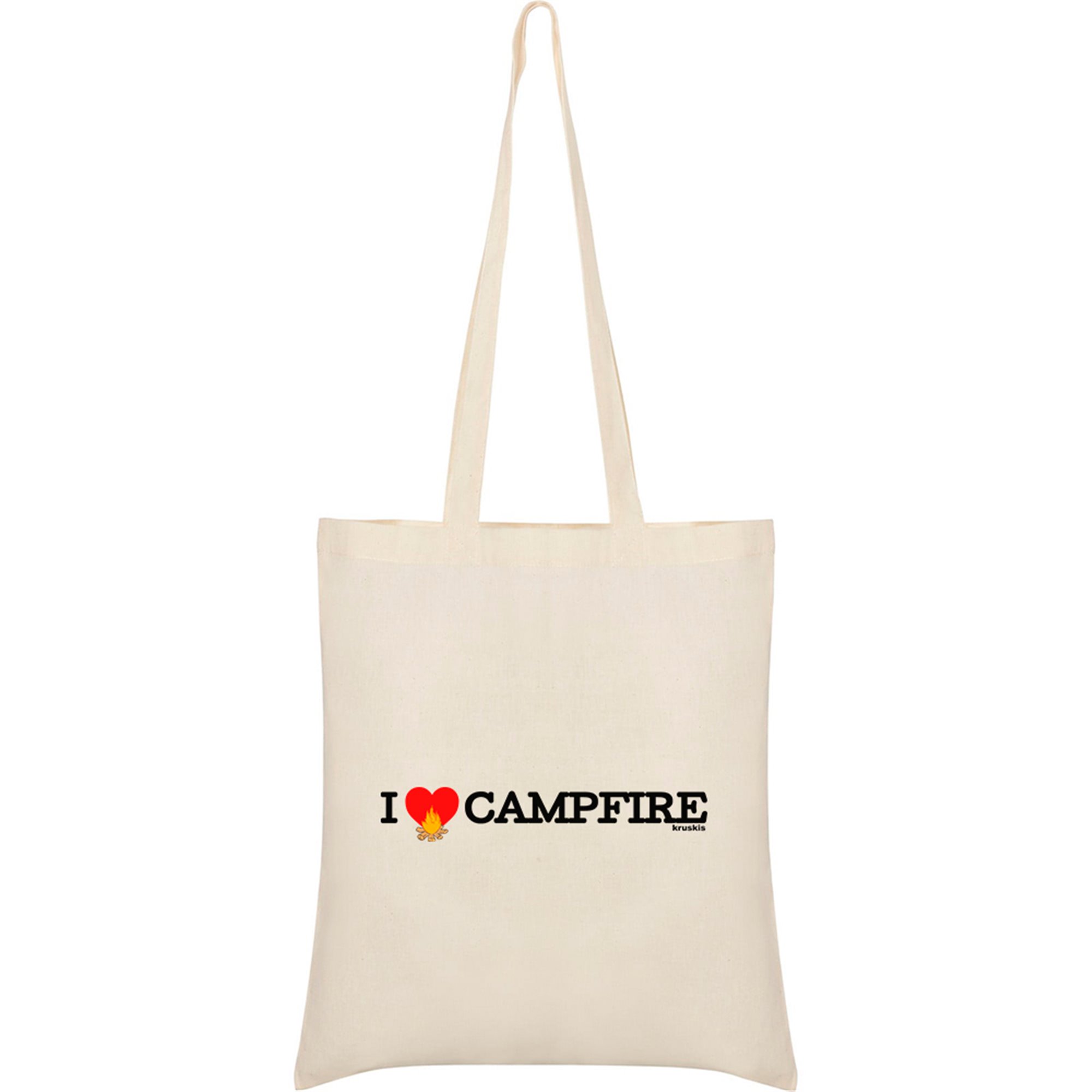Tasche Baumwolle Wandern I Love Campfire