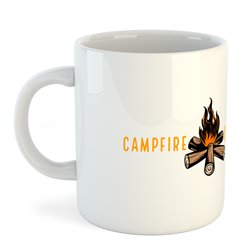 Mug 325 ml Trekking Campfire is Calling