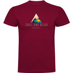 T Shirt Randonnee Chill and Relax Manche Courte Homme