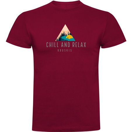T Shirt Randonnee Chill and Relax Manche Courte Homme