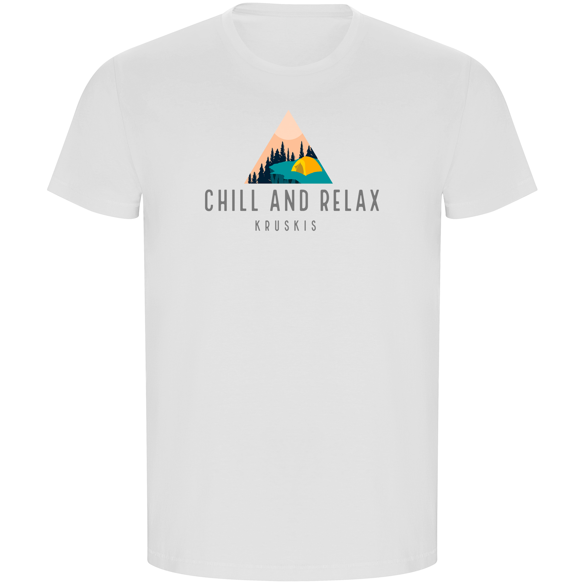 T Shirt ECO Trekking Chill and Relax Short Sleeves Man