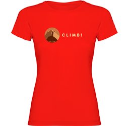 T shirt Trekking Climb! Short Sleeves Woman