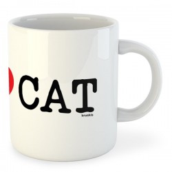Mug 325 ml Catalonia I Love CAT