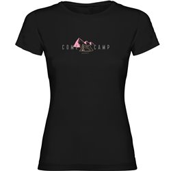 T shirt Trekking Come and Camp Short Sleeves Woman