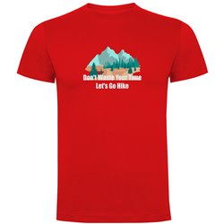 T Shirt Trekking Dont Waste your Time Short Sleeves Man