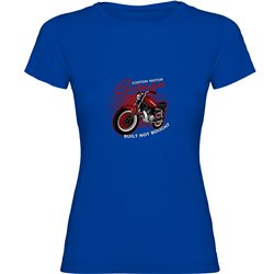 Camiseta Motociclismo Custom Motor Manga Corta Mujer