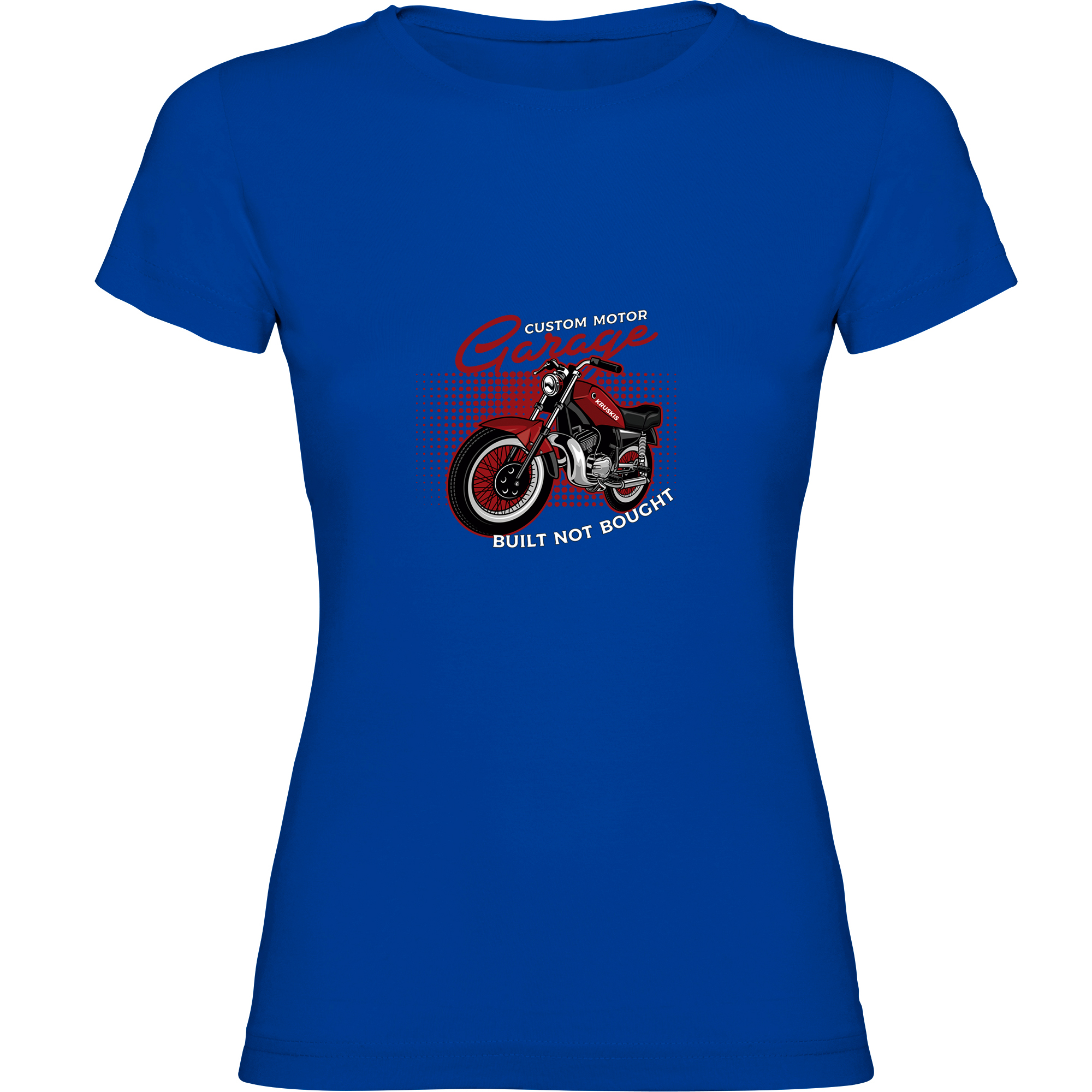 T Shirt Motocykle Custom Motor Kortki Rekaw Kobieta
