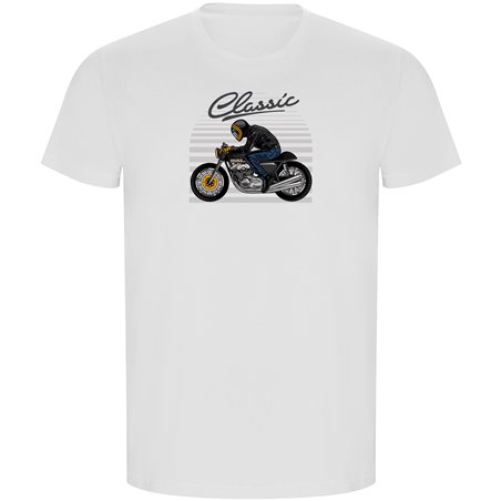 T Shirt ECO Motorrijden Classic Korte Mowen Man