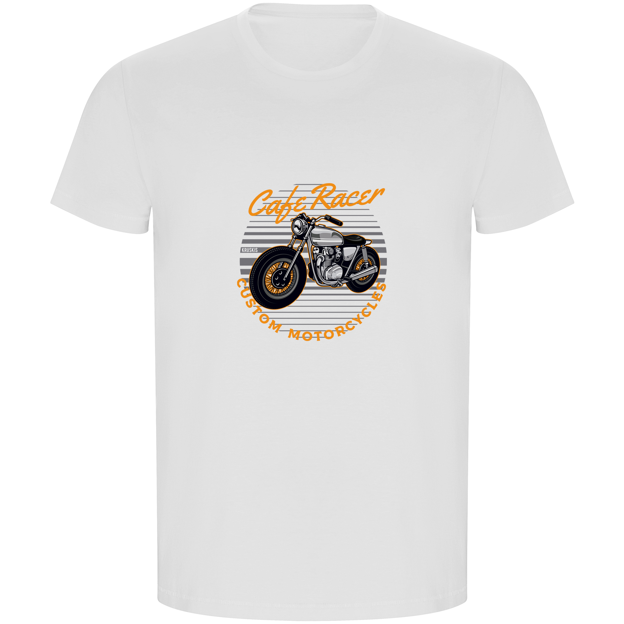 T Shirt ECO Motociclismo Cafe Racer Manica Corta Uomo