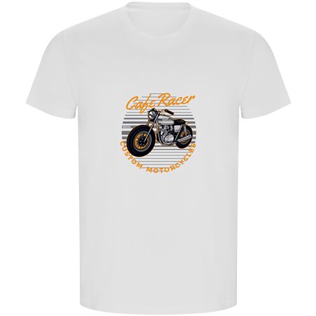 T Shirt ECO Motorrijden Cafe Racer Korte Mowen Man
