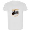 T Shirt ECO Motorrijden Cafe Racer Korte Mowen Man