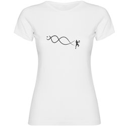 T Shirt Padel Padel DNA Korte Mouwen Vrouw
