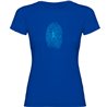 T Shirt Padel Padel Fingerprint Manica Corta Donna