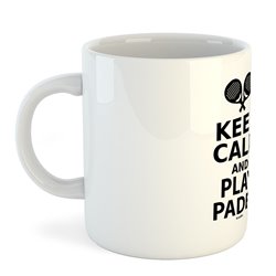 Schussel 325 ml Padel Keep Calm and Play Padel