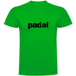 T Shirt Padel Word Padel Manche Courte Homme