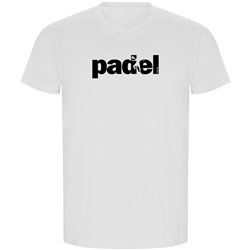 T Shirt ECO Padel Word Padel Kortarmad Man