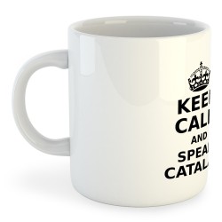 Kubek 325 ml Katalonia Keep Calm and Speak Catalan