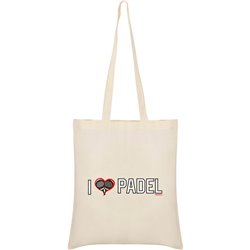 Bag Cotton Padel I Love Padel Unisex