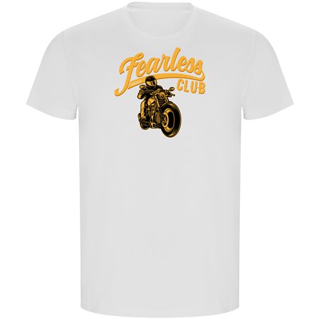 T Shirt ECO Motocykle Fearless club Krotki Rekaw Czlowiek